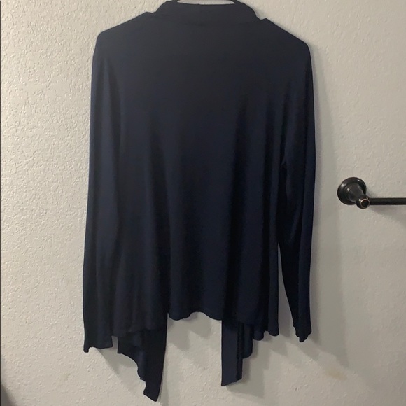 Ann Taylor Navy Cardigan - Picture 2 of 3